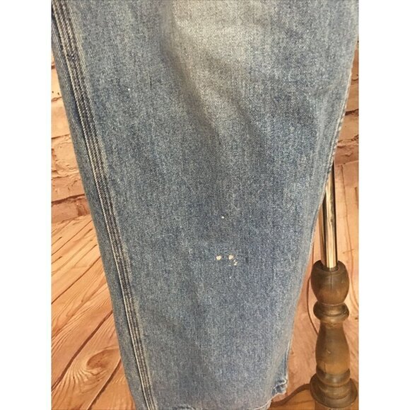 Vintage DKNY 90s Denim Carpenter Jeans 36 x 34 (34 x 33) Medium Wash 100% Cotton - Picture 5 of 11